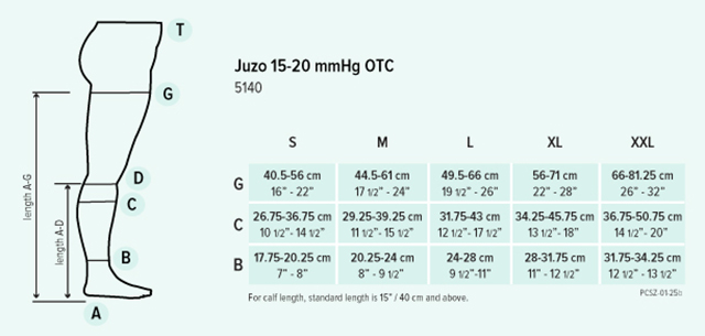 OTC Sheer Stocking | Juzo Digital Catalog