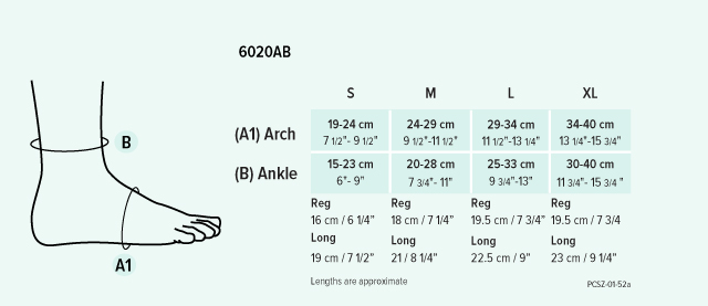 Cooling Foot Wrap Sz